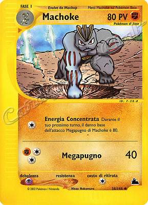 038 / 144 Machoke non comune (IT) -NEAR MINT-