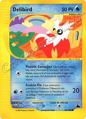049 / 144 Delibird comune (IT) -NEAR MINT-