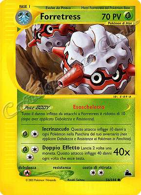 056 / 144 Forretress comune (IT) -NEAR MINT-