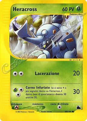 064 / 144 Heracross comune (IT)  -PLAYED-
