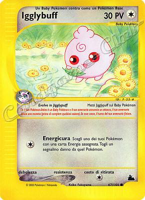 067 / 144 Igglybuff comune (IT) -NEAR MINT-
