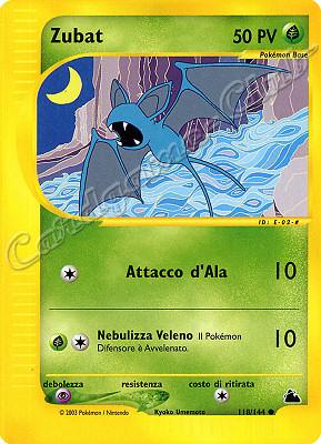 118 / 144 Zubat E- 02 comune (IT) -NEAR MINT-