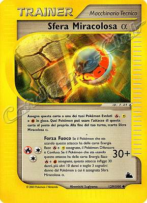 129 / 144 Sfera Miracolosa Alpha non comune (IT) -NEAR MINT-