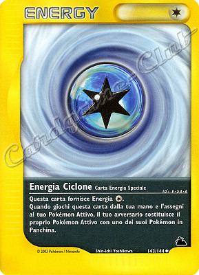 143 / 144 Energia Ciclone non comune (IT) -NEAR MINT-