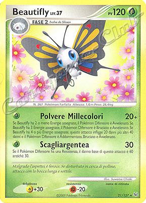 021 / 127 Beautifly LIV.37 rara (IT) -NEAR MINT-
