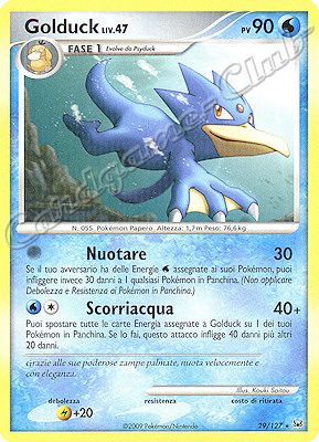 029 / 127 Golduck LIV.47 rara (IT) -NEAR MINT-