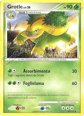 049 / 127 Grotle LIV.26 non comune (IT) -NEAR MINT-
