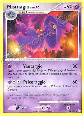055 / 127 Mismagius LIV.40 non comune (IT) -NEAR MINT-