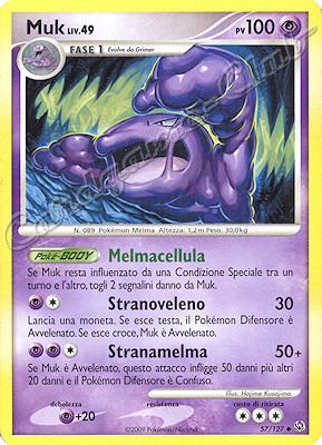 057 / 127 Muk LIV.49 non comune (IT) -NEAR MINT-