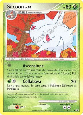 063 / 127 Silcoon LIV.10 non comune (IT) -NEAR MINT-