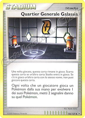 106 / 127 Quartier Generale Galassia non comune (IT) -NEAR MINT-