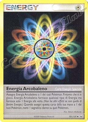 121 / 127 Energia Arcobaleno non comune (IT) -NEAR MINT-