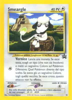 32 Smeargle promo (IT) -NEAR MINT-