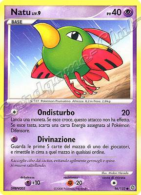 096 / 132 Natu LIV.9 comune (IT) -NEAR MINT-