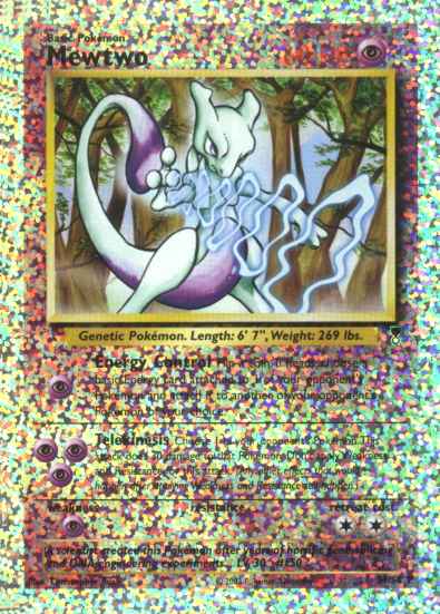 S4/S4 P Mewtwo MAXI foil reverse (EN) -NEAR MINT-