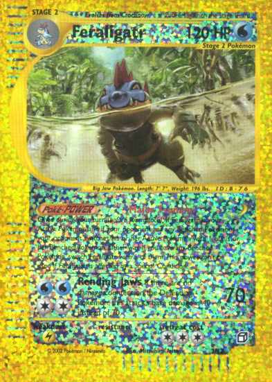 02/12 Feraligatr MAXI foil reverse (EN) -NEAR MINT-