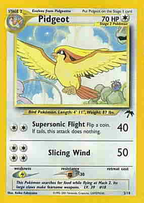 02/18 Pidgeot rara (EN) -NEAR MINT-