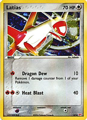 04/10 Latias rara foil (EN) -NEAR MINT-