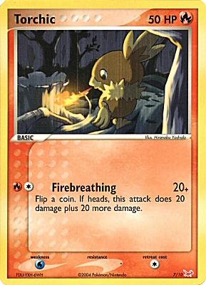 07/10 Torchic comune (EN) -NEAR MINT-