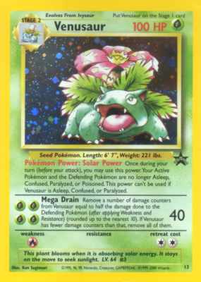 013 Venusaur promo foil (EN) -PLAYED-