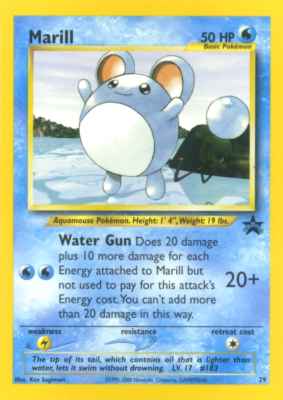 029 Marill promo (EN) -NEAR MINT-