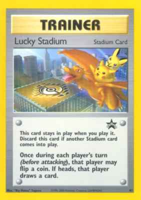 041 Lucky Stadium promo (EN) -NEAR MINT-
