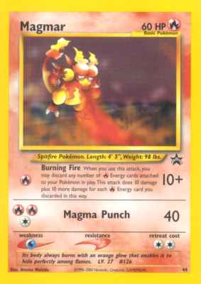 044 Magmar promo (EN) -NEAR MINT-