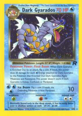 502 Dark Gyarados promo -NEAR MINT-