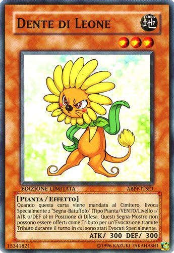 ABPF-ITSE1 Dente di Leone super rara Edizione Limitata (IT) -NEAR MINT-