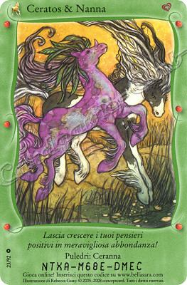 Baby Bella 23/92 Ceratos & Nanna comune -NEAR MINT-