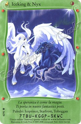 Baby Bella 42/92 Iceking & Nyx comune -NEAR MINT-