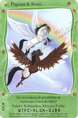 Baby Bella 60/92 Pegasus & Roxy comune -NEAR MINT-