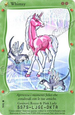 Baby Bella 79/92 Whimsy comune -NEAR MINT-