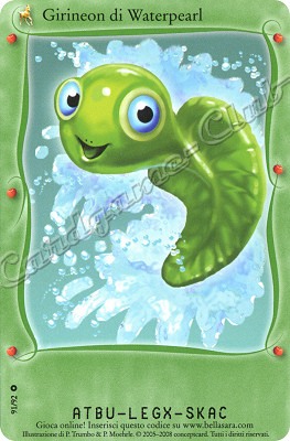 Baby Bella 91/92 Girineon di Waterpearl comune -NEAR MINT-