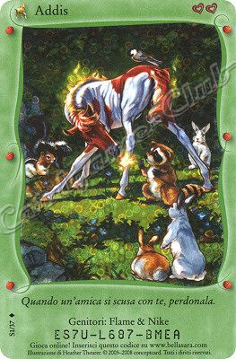 Baby Bella S01/37 Addis extra rara foil -NEAR MINT-