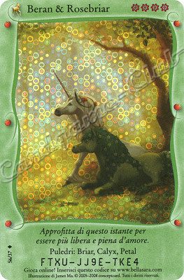 Baby Bella S06/37 Beran & Rosebriar extra rara foil -NEAR MINT-