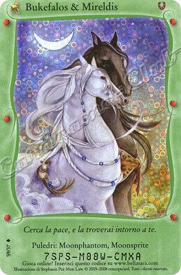 Baby Bella S09/37 Bukefalos & Mireldis extra rara foil -NEAR MINT-