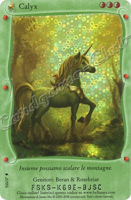 Baby Bella S10/37 Calyx extra rara foil -NEAR MINT-