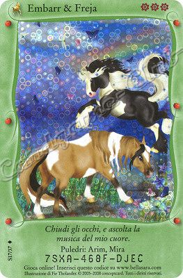 Baby Bella S17/37 Embarr & Freja extra rara foil -NEAR MINT-