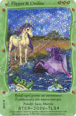 Baby Bella S20/37 Flipper & Ondine extra rara foil -NEAR MINT-
