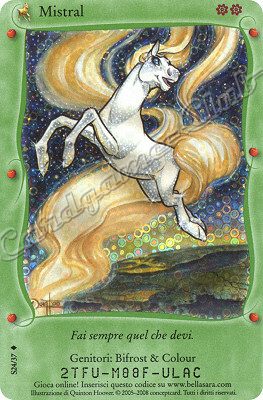 Baby Bella S24/37 Mistral extra rara foil -NEAR MINT-