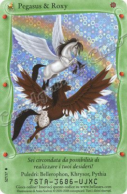 Baby Bella S27/37 Pegasus & Roxy extra rara foil -NEAR MINT-