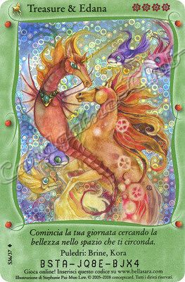 Baby Bella S36/37 Treasure & Edana extra rara foil -NEAR MINT-