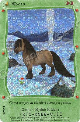 Baby Bella S37/37 Wodan extra rara foil -NEAR MINT-