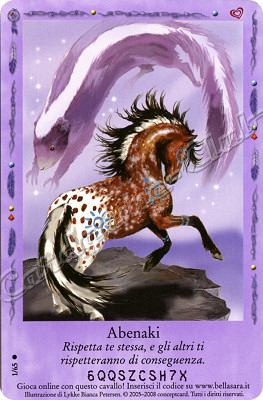 Incontri Felici 01/65 Abenaki comune -NEAR MINT-