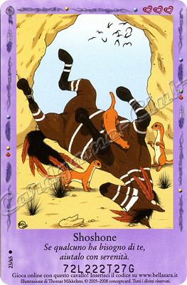 Incontri Felici 23/65 Shoshone comune -NEAR MINT-