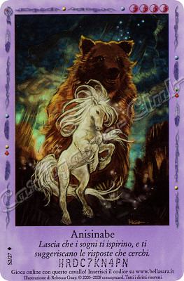 Incontri Felici S02/27 Anisinabe extra rara foil -NEAR MINT-