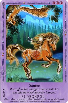 Incontri Felici S23/27 Santee extra rara foil -NEAR MINT-