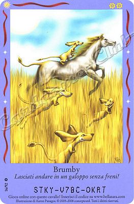 Magici Amici 16/92 Brumby comune -NEAR MINT-