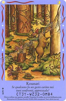 Magici Amici 46/92 Kounari comune -NEAR MINT-